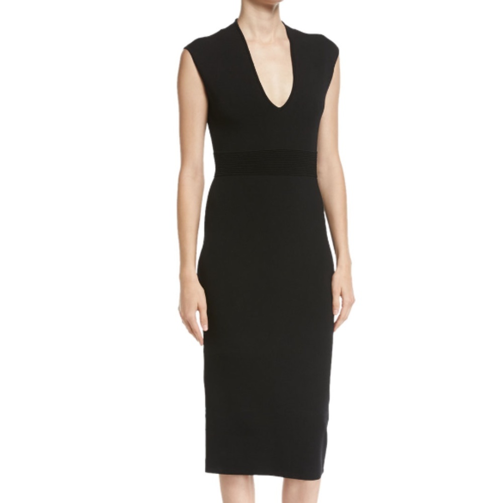 NWOT MICHAEL Michael Kors Midi Jersey Sheath Dress